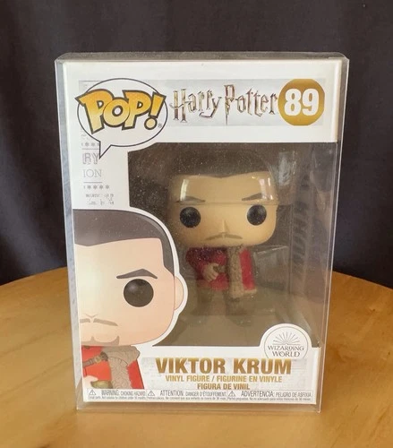 2019 POP! Harry Potter #89 🔥 VICTOR KRUM Vinyl Figure 🔥 w Protector *MINT*