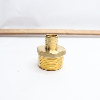 Brass Thread Adapter 3/4'' PEX x 1/2'' Male NPT