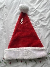 Red Santa Adult Medium Hat Holiday Time Christmas 17 H x 20 Diameter NWT