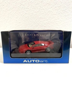 AutoArt 1:43 Lotus Esprit V8 (1996) Rot / Modell Fahrzeug / Unbespielt  