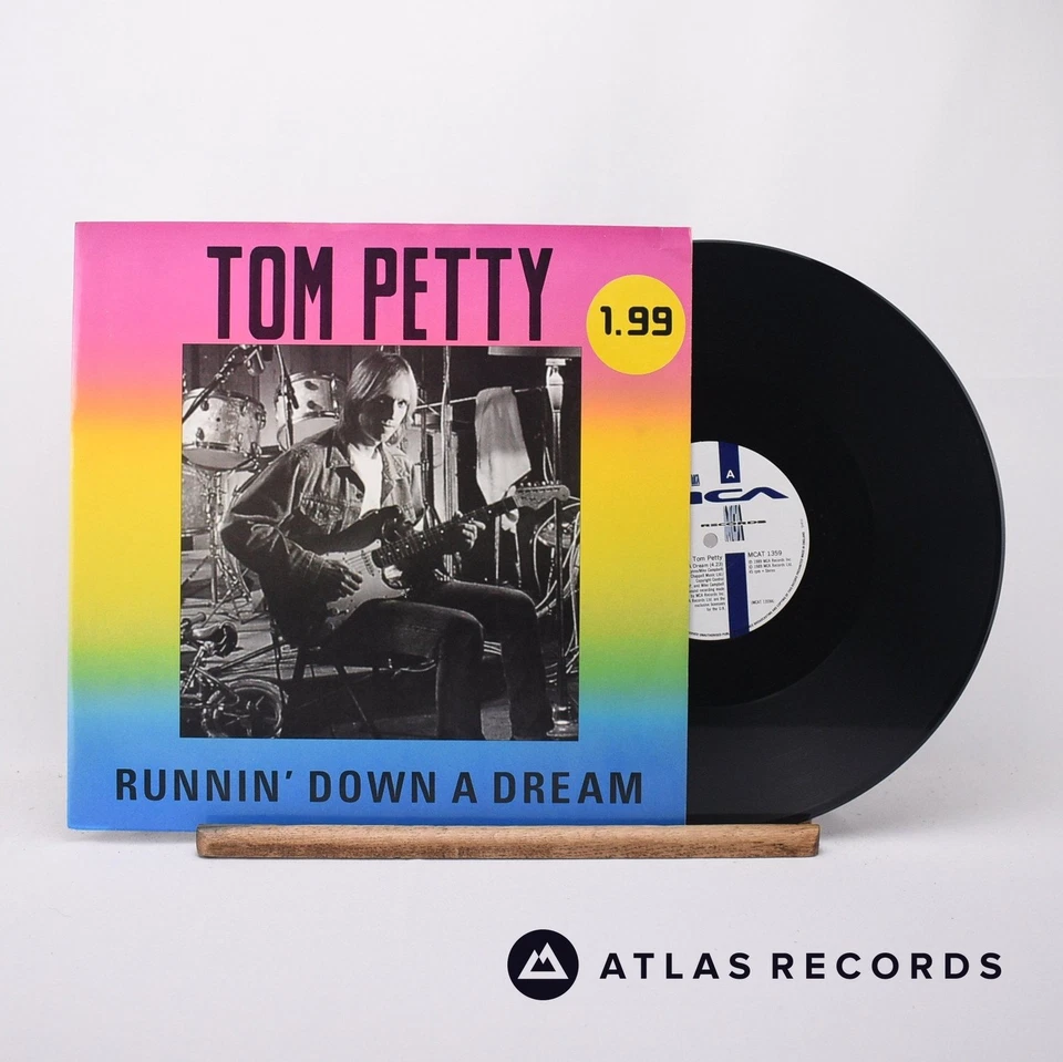 Tom Petty Runnin' Down A Dream Bilbo 12" Single Vinyl Record MCAT 1359 - EX/EX - Image 2 of 4