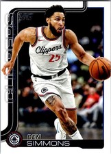 2025-26 Topps Basketball - Ben Simmons - #147 Base Card - Los Angeles Clippers