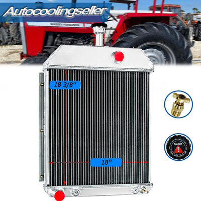 TRACTOR RADIATOR FITS MASSEY FERGUSON 275 AFTER S/N #579337M92 #9A298605 #219949