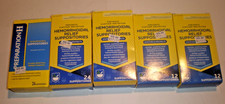 HEMORRHOID TREATMENT SUPPOSITORIES 1 box PREPARATION H and 4 boxes Store Brand