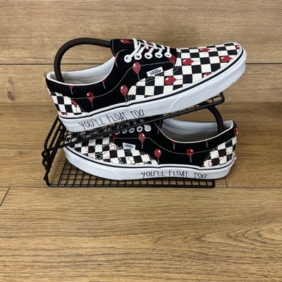 Vans Schuhe Unisex Gr. UK 8 IT Chapter Two Pennywise Horror Clown Sneaker