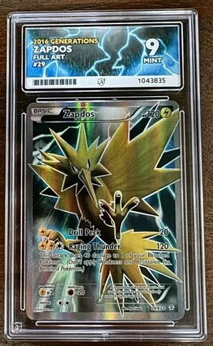 Pokémon TCG Zapdos Generations Ace 9