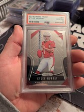 2019 Panini Prizm Football KYLER MURRAY Rookie Prizm Card #301 PSA 10. rookie card picture