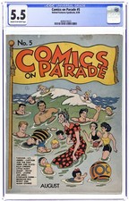 Cover of Comics on Parade #5