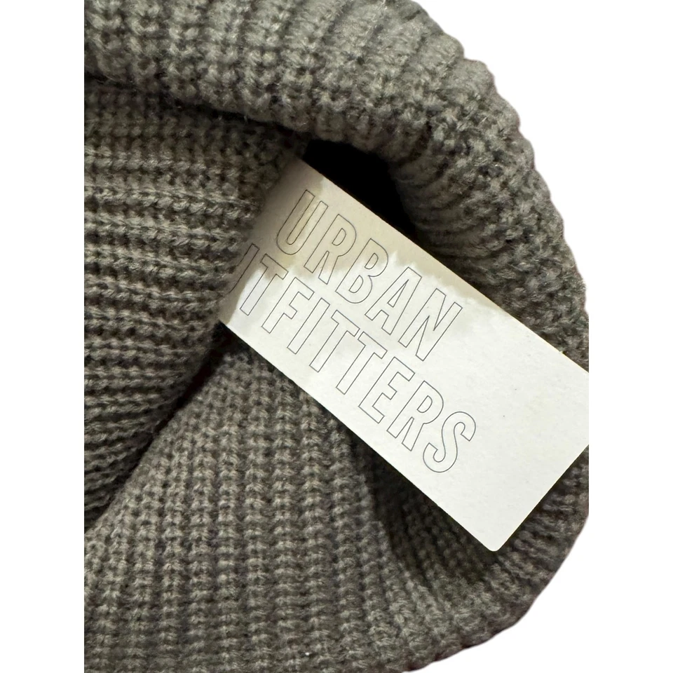 Совершенно новый Urban Outfitters оливковый трикотаж крышка шляпа Beanie OS - Изображение 2 из 2