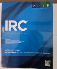 2018 IRC International Residential Code One T...