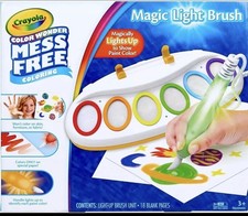 Crayola Color Wonder Magic Light Brush Mess F...
