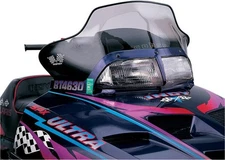 Powermadd Cobra Windshield Mid 13.5" Smoke/Black Fade #11430 Polaris