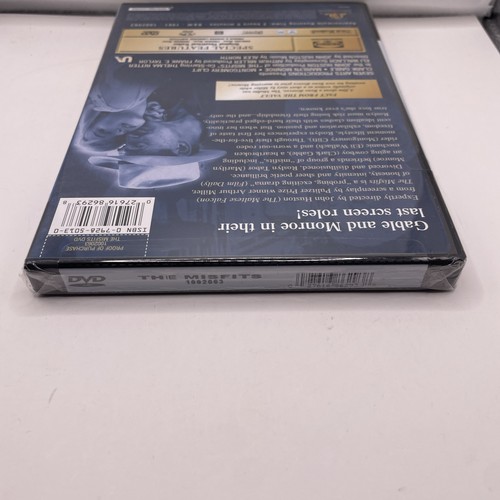 The Misfits DVD 1961 Clark Gable, Marilyn Monroe, Montgomery Clift New & Sealed - Picture 4 of 4