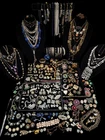 241pc VTG  Rhinestone Costume Jewelry Lot HASKELL WEISS KRAMER TRIFARI BOGOFF