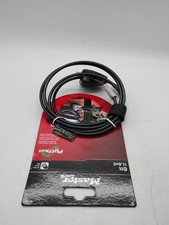 Master Adjustable Lock 8417D 6' Python Cable Lock for Trail Cameras  Kayaks