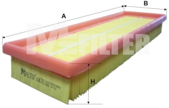 Fits MFILTER K 470 Air Filter  ⭐UK Stock⭐