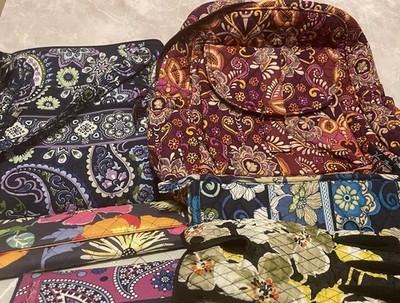 Vera Bradley Multicolor Bags, Wallets & Gloves Floral Paisley Lot