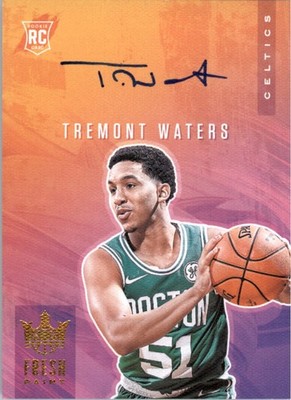 2019-20 Court Kings Fresh Paint Autographs #40 Tremont Waters Auto /149 - BSK