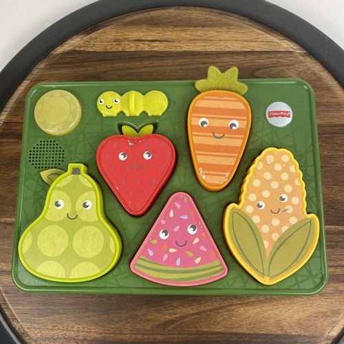 Fisher-Price Mattel Fruit & Veggie Puzzle - Toddler Learning Toy
