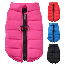 Dog Winter Jacket, Waterproof Windproof Dog Vest for Large Medium Small Dogs