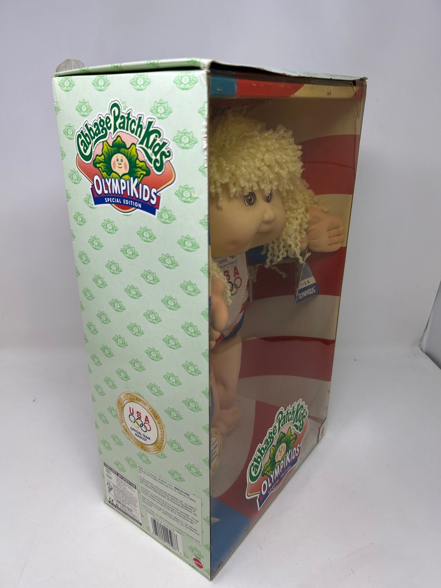 キャベツ人形　オリンピックフィギュアセット　1996年USA Cabbage Patch Kids Olympikids Special Edition Doll Track