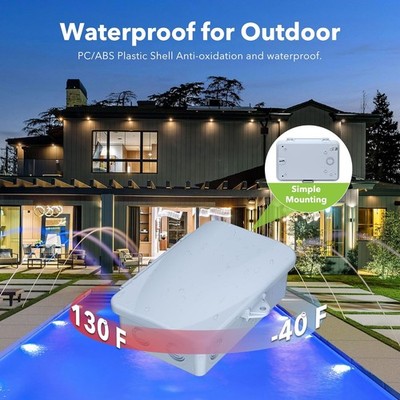 BN-LINK 24-Hour Programmable Pool Pump Timer - Heavy Duty Mechanical Box For All Pools