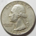 1962 Washington Quarter - 90% Silver - #11305-73