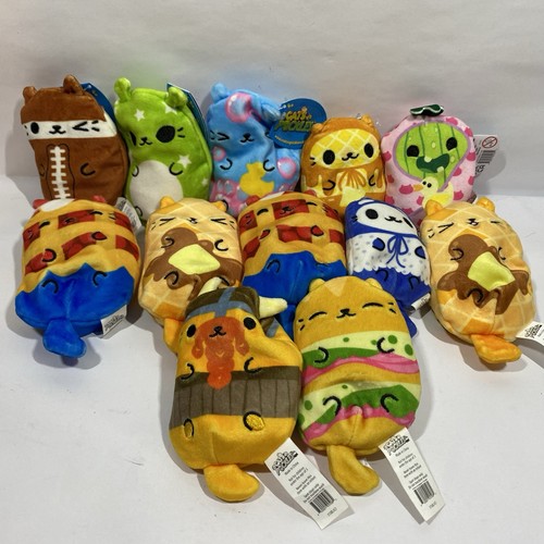 Cat Vs Pickles Lot Of 12 Plush Beanbag Toys 5 With Tags 7 Not With Tags