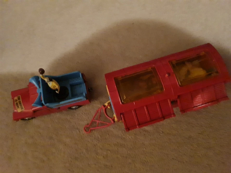 Corgi Toys 487 Chipperfields Land Rover Parade Vehicle mit Tieranhänger Top - Bild 3 von 4