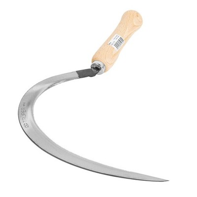 TRUPER HP-0 Serrated Grass Hooks 16'' (41cm) 10'' Bow Aperture, Silver