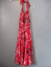 ADRIANNA PAPELL OCCASIONS FORMAL SILK DRESS, SIZE 4