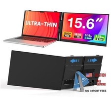 Laptop Screen Extender, Ultra-Thin 15.6" FHD 1200P 16:10 Portable 15.3"-D