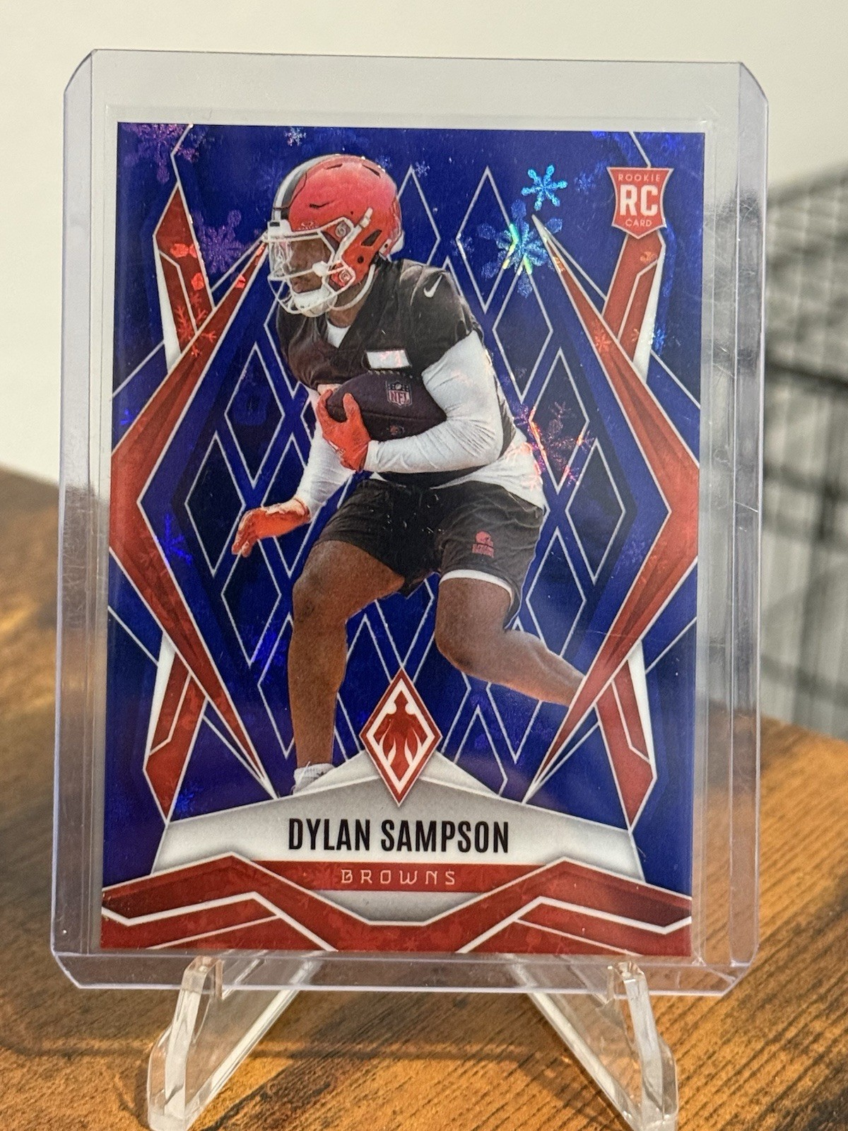 2025 Panini Phoenix - Rookies Dylan Sampson #250 Blue Winter /199