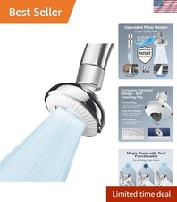 Universal Fit 360  Rotating Faucet Sprayer - Water-Saving, Anti-Clog Technology