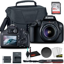 Canon EOS 4000D DSLR Camera with 18-55mm Lens   Canon EOS Bag  Sandisk Ultra