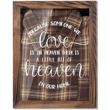 Sympathy Gifts for Loss of Loved One - Memorial Clothing Display Frame, Memor...