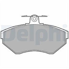 Satz Bremsbeläge Bremsklötze vorne für VW Polo 6N2 6V5 3 6N1 6V2 Vento | 2459