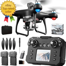 KY102 Drone with Screen Controller with SD Card  Brushless Motor