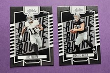 Panini 2023 Absolute Rookie LV Raiders Lot Tre Tucker #133 Michael Mayer #116 