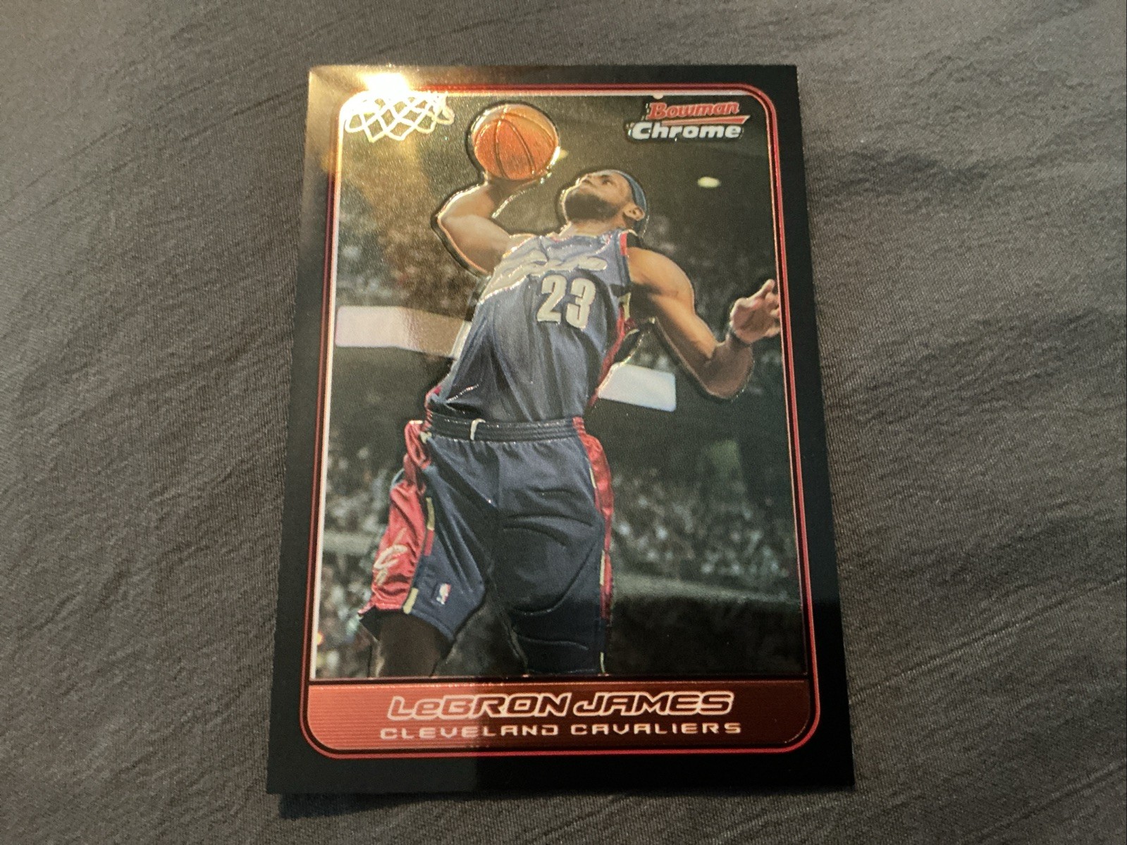 2006-07 Bowman Chrome Lebron James #22 Cavaliers