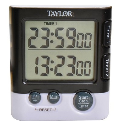 TAYLOR 5828 DIGITAL TIMER 24HR 2.5'' PLASTIC LCD DISPLAY AAA BATTERY
