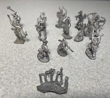 Lot of 13 Ral Partha / RAFM Miniatures 1977-1982 Saxon Archers   High Elf MORE