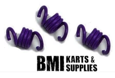 Purple Springs Set of 3 for Noram Stinger Clutch, Racing Go Kart Mini Bike - NEW