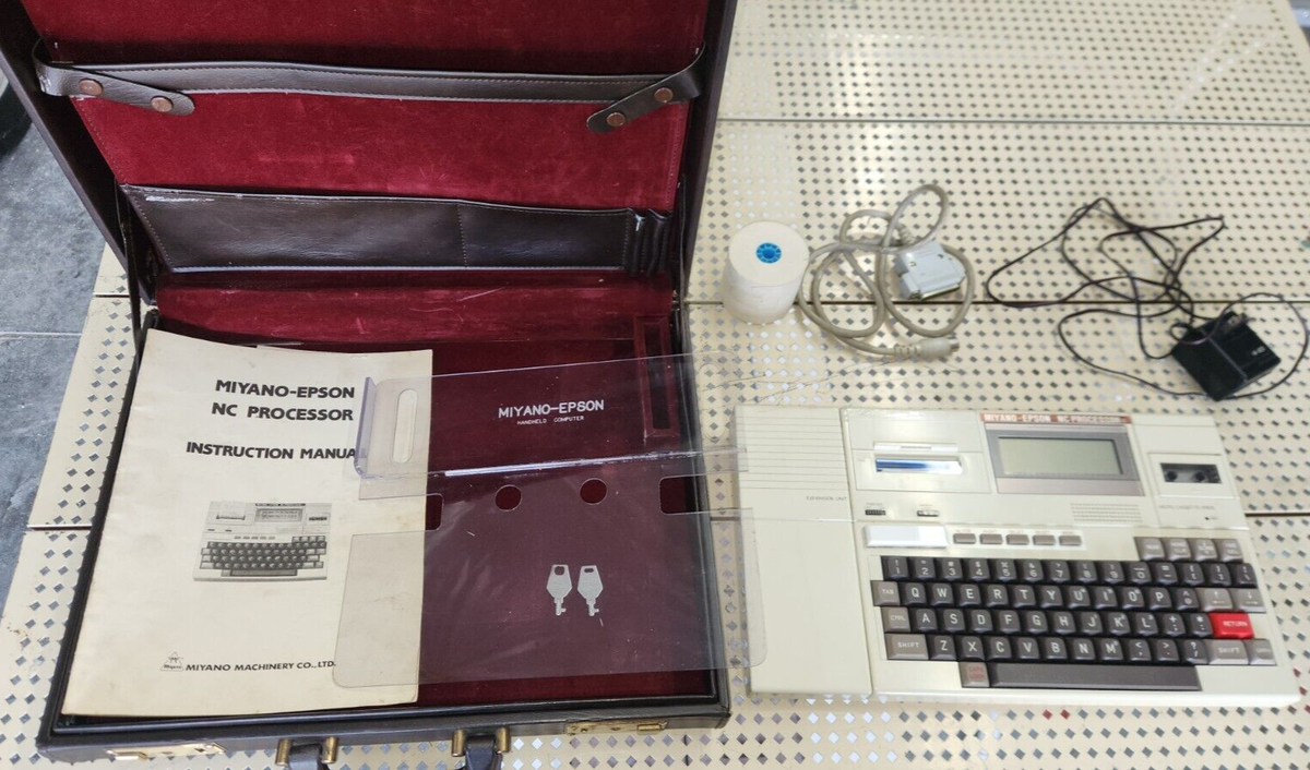 5-26 Vintage Miyano EPSON HX-20 First Laptop & H20EU Expansion