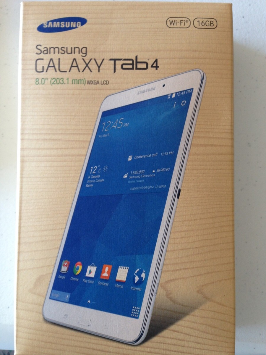 Samsung GALAXY Tab4, White, 8.0 in | eBay