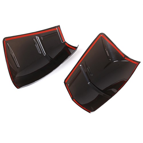 For Toyota Tacoma 3rd Gen Smoked ABS TintFilm Tail Shades Black Tail Light Cover - 第 11/11 張圖片