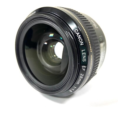 Canon EF 28mm f/1.8 USM レンズ Amazon.com : EF 28mm f/1.8 USM Wide Angle Lens Black