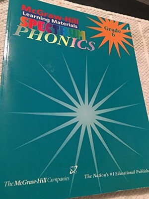 Spectrum Series Phonics and Word Study: Grade 6 (Spectrum Series Grade 6)