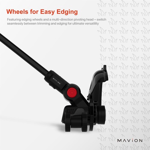 MAVION 20V 3.0Ah 30cm Cordless Lawn Grass Line Trimmer/Edger w Battery&Charger - Picture 4 of 8
