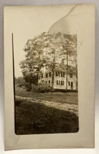 1913 RPPC Home, House in South Windham, VT Vermont, Vintage Real Photo Postcard
